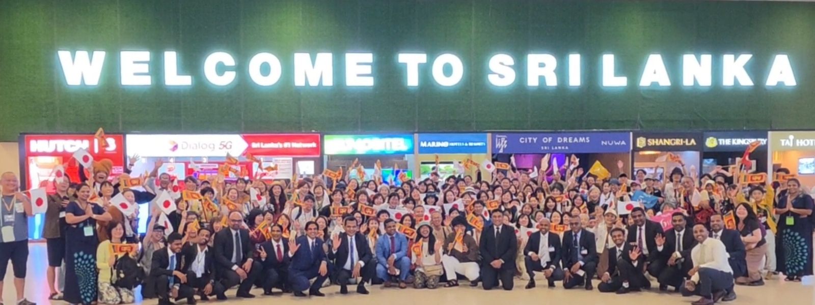 Special Japanese Delegation Lands in Sri Lanka